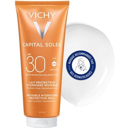 Capital Soleil Lait protecteur fraîcheur Spf30 Tube 300ml