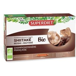 Super Diet Shiitake Bio Reishi Maïtaké 20 ampoules