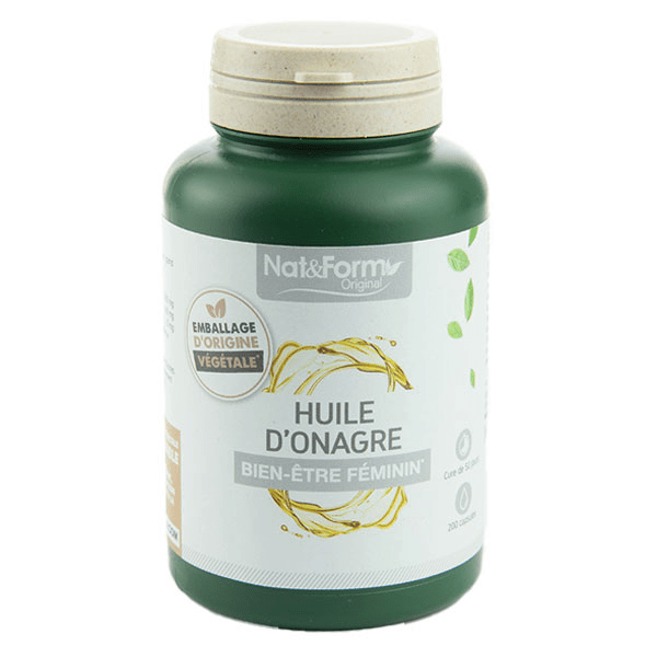 Bio Onagre Vitamine E 120 capsules