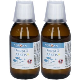 Omega-3 Arktis Huile de foie de morue naturelle Citron