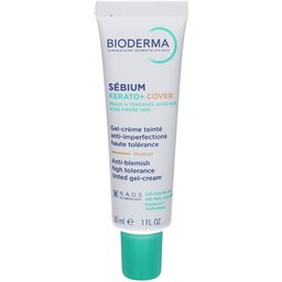 Sébium Kerato+ Cover Gel-Crème Teinté Anti-Imperfections Haute Tolérance Medium