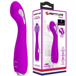 Hector Vibromasseur Électrochoc Recharg Violet 1ut