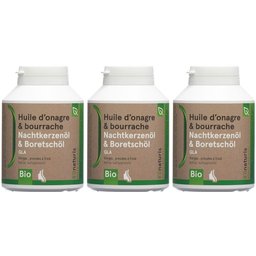Bionaturis Huile Onagre + Bourrache 500 mg Bio