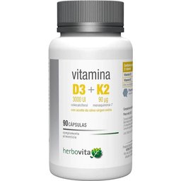 Vitamine D3 K2 90caps