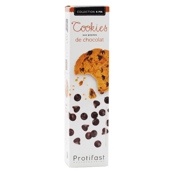En-Cas Hyperprotéiné Cookies Pépites de Chocolat 12 unités