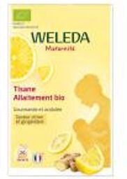 Maternité Allaitement Tisane Citron - Gingembre Bio 20 Sachets - Boîte