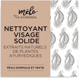 Nettoyant Solide Visage Peaux Normales et Mixtes Mélo Ayurveda