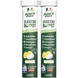 Electroboost - Comprimés effervescents au citron avec caféine