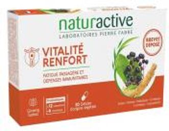 Vitalité Renfort 30 Gélules d'Origine Végétale - Boîte 30 gélules