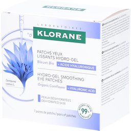 Klorane Patchs Yeux Lissants Hydro-Gel