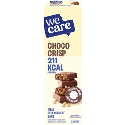 We Care Meal Replacement Bars Choco Crisp