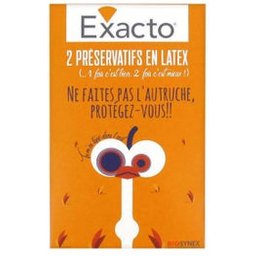 Preservatifs Latex X2 Exacto X2 Exacto