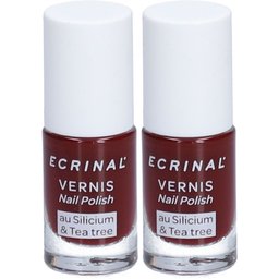 Ecrinal® Vernis au Silicium & Tea Tree - Rouge Cerise
