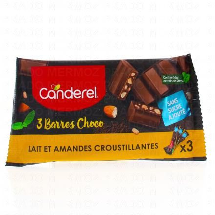 Barre choco lot de 3x27g