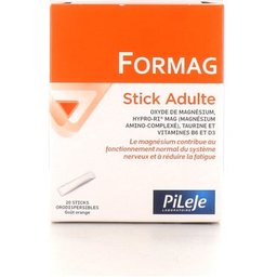 Formag 20 sticks Adulte Orodispersibles Goût Orange