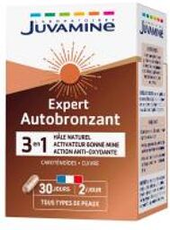 Expert Autobronzant 3-en-1 Hâle Naturel Activateur Bonne Mine et Action Anti-Oxydante 60 Gélules - Pot 60 gélules