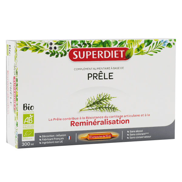 Prêle Bio 20 ampoules