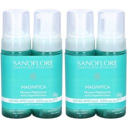 Magnifica Mousse Nettoyant Anti-Imperfections x2