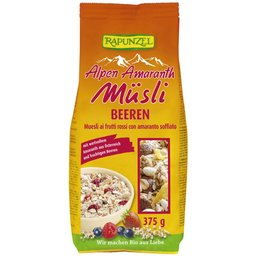 Muesli aux Fruits Rouges et à l'Amarante Soufflée