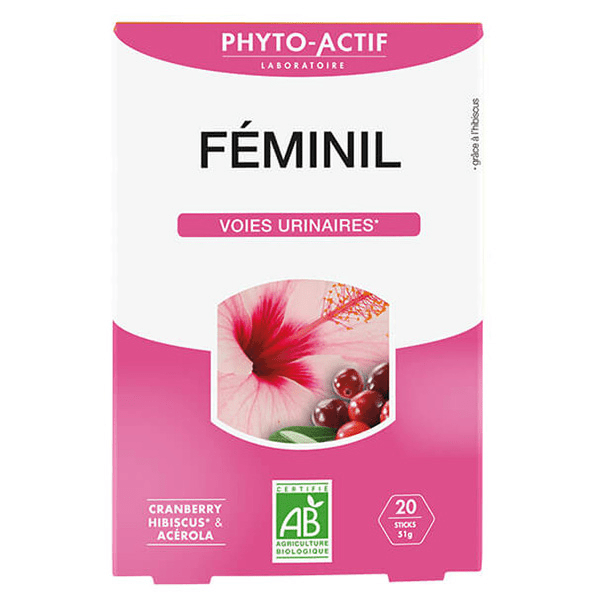 Phyto Actif Féminil Bio 20 sticks