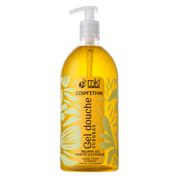 Cosm'Ethik Gel Douche Beurre de Karité d'Afrique 1L
