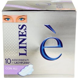 È Compresses Absorbantes Lactifless avec Ailes 10uts