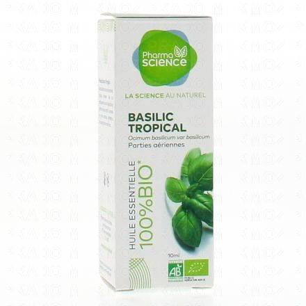 Huile essentielle de basilic Tropical bio 10ml