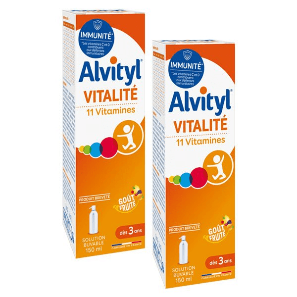 Sirop Vitalité Lot de 2 x 150ml