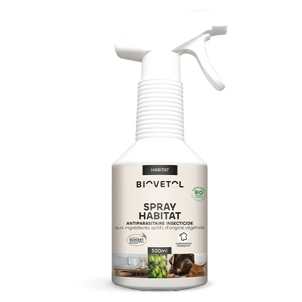 Spray Habitat Antiparasitaire Bio 500 ml