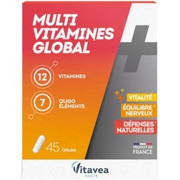 Multivitaminas Global 45caps