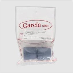 García 1880 Embouts pour tube Walker 22mm Gris 2uts