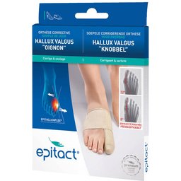 Epitact® Orthèse Corrective Souple de Jour Hallux Valgus « Oignon » Large