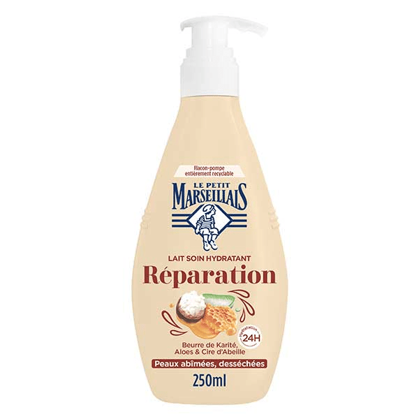 Lait Soin Corps Hydratant Réparation 250ml