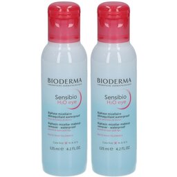 Bioderma Sensibio H2O Eye Biphase Micellaire Démaquillant Waterproof