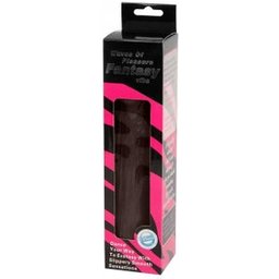Dance Vibrators Waves Of Pleasure Vibrator Realistic Brown 23cm 1pc