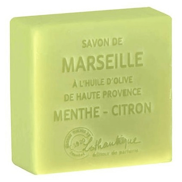 Les Savons de Marseille Savon Solide Menthe Citron 100g