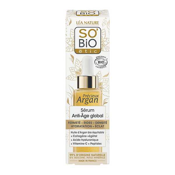 Précieux Argan Sérum Anti-Âge Global Bio 30ml