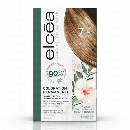 Coloration permanente blond n°7