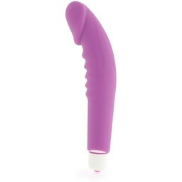 Realistic Pleasure Silicone Vibrator Lilac 1 pc