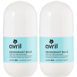 Déodorant Roll-on à l'extrait d'Hibiscus Rouge