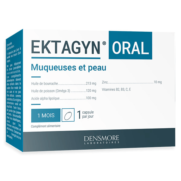 Ektagyn Oral ancien Suvéal Sicca Pour la peau & les Mucqueuses 1 mois