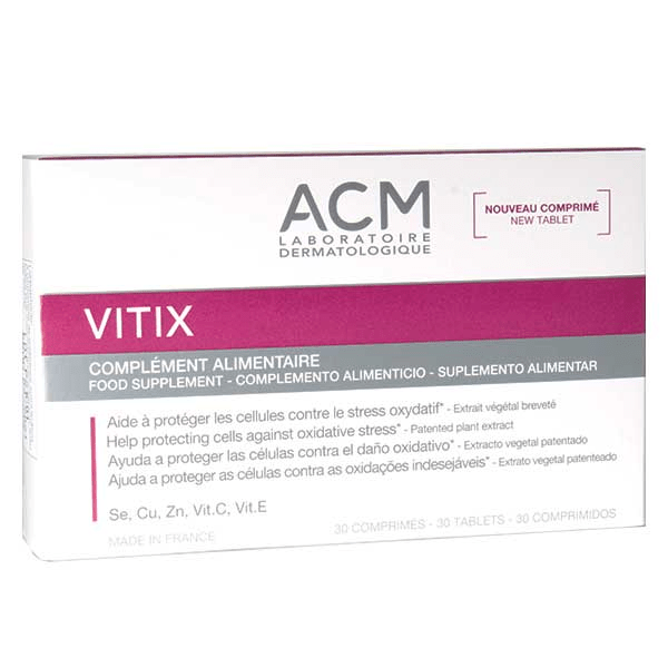 Vitix Peaux Dépigmentées 30 comprimés
