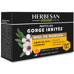 Pastilles Manuka Cœur Fondant Iaa15+ - Boite de 16 billes
