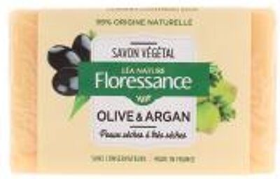 Savon Végétal Olive & Argan 100 Grammes - Pain 100 g