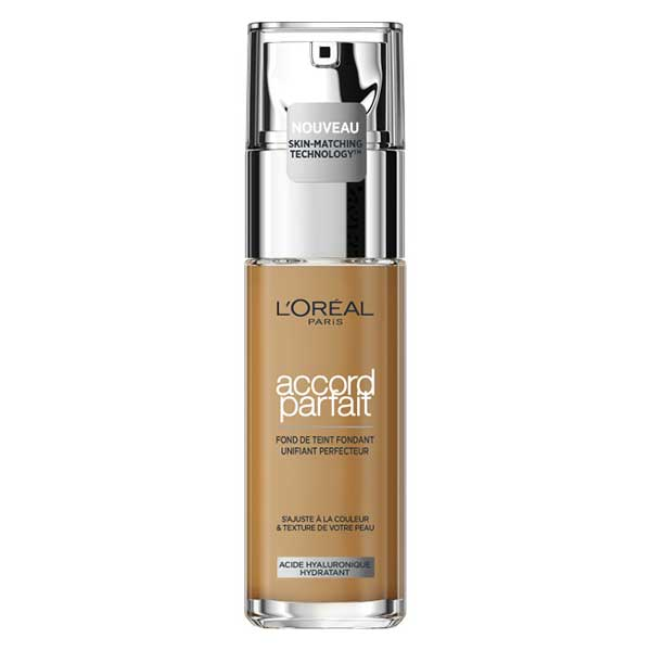 Accord Parfait Fond de Teint Fluide N°6.5.D Caramel Doré 30ml
