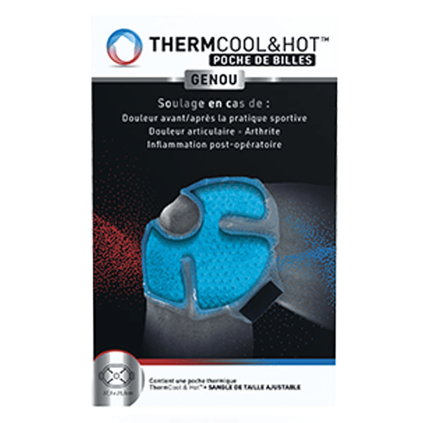 ThermCool&Hot Poche de Billes Genou