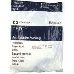 Covidien™ T.e.d™ Bas anti-embolie Cuisse L Court Taille G Blanc