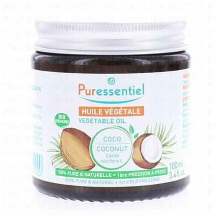 Huile végétale coco bio 100ml