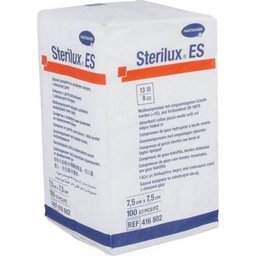Sterile Gauze 7,5x7,5 100uts