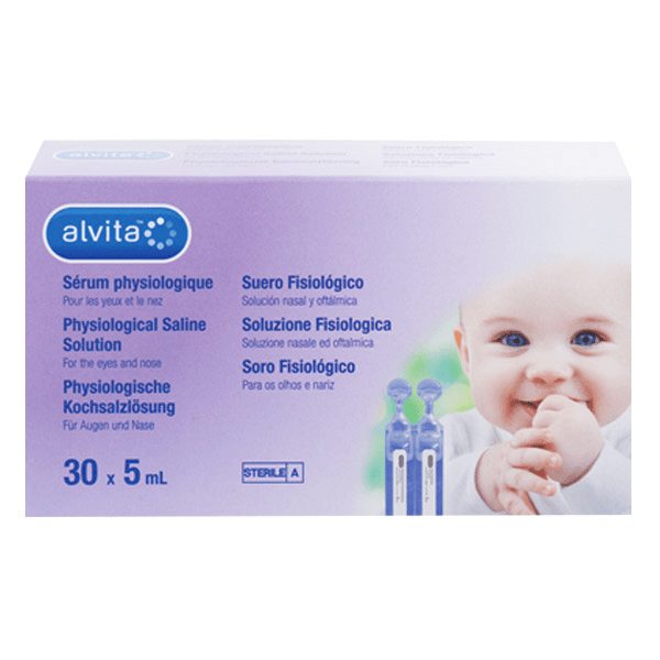 Sérum Physiologique 30 fioles x 5ml